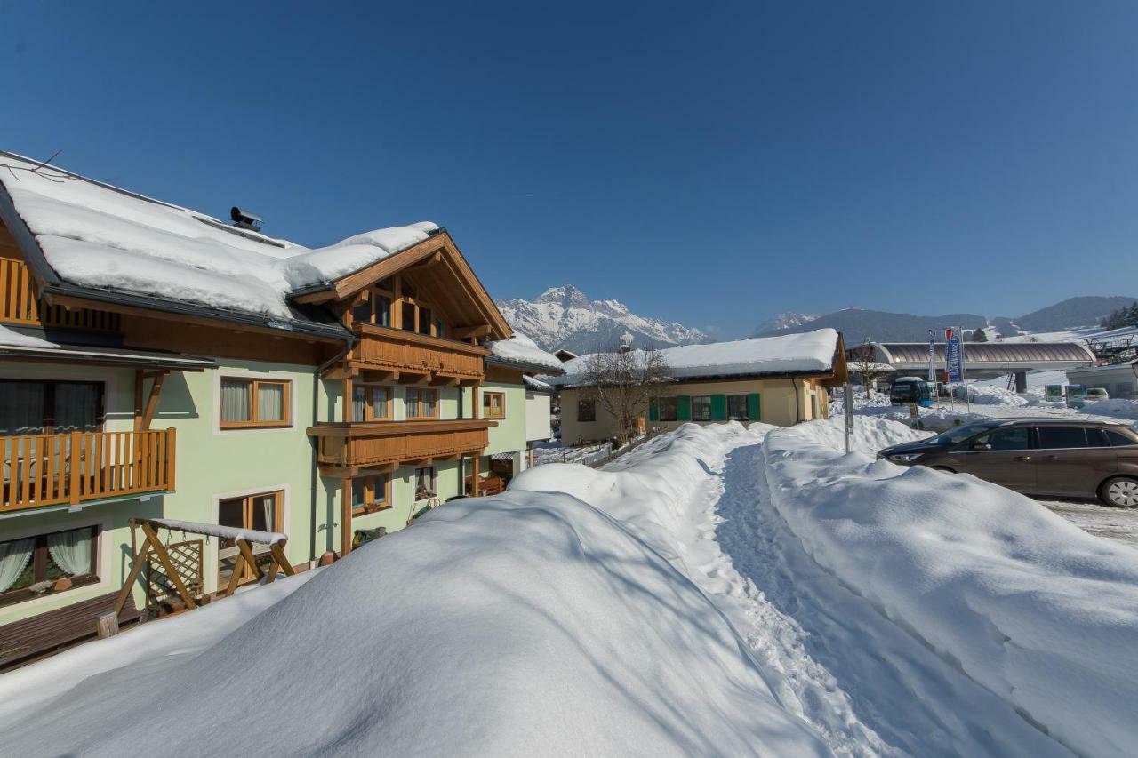 Haus Machreich Apartment Maria Alm am Steinernen Meer Bagian luar foto
